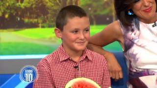 Watermelon Boy on Studio 10!