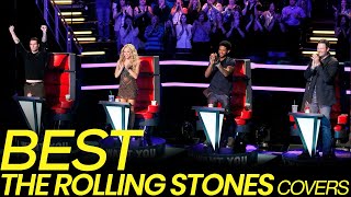 BEST THE ROLLING STONES SONGS ON THE VOICE | TOP 10 AUDITIONS