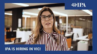 IPA is Hiring in VIC!