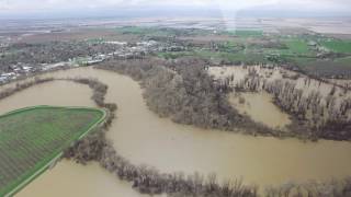 Calif. Emergency Management Officials Survey River Systems \u0026 Flooded Areas