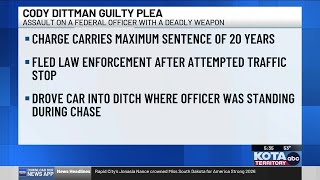 Nebraska man pleads guilty to assaulting officer during high-speed chase