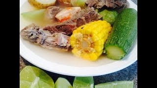 Caldo De Res / Beef Stew (How To)