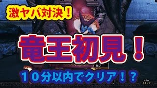 ドラゴンクエストヒーローズ２PS４版 激ツヨ！ 初見ドラクエ１のラスボス竜王戦！ １０分以内で竜王の杖ゲット！？