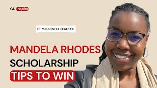 Winning the Mandela Rhodes Scholarship and studying in South Africa  - Ep 30 Ft Maurine