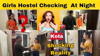 Kota Girls Hostel Night Checking | Shocking Reality |#sukeshvlogs #kotacoaching