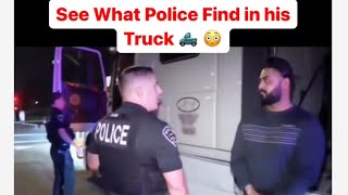 Driver Gets Pulled Over and PASSED OUT | See What Police Find in his Truck