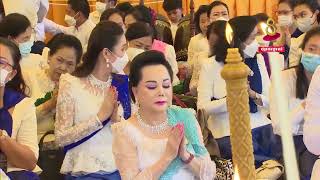 ពិធីបុណ្យបញ្ចុះខណ្ឌសីមា ព្រះវិហារមរតក ប៊ុន ស៊ាងលី វត្តស្លែង ស្រុកគីរីវង់ ខេត្តតាកែវ