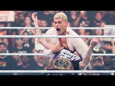 Cody Rhodes Beats Down Dominik Mysterio WWE RAW 18 Sept 2023 | Cody Vs ...