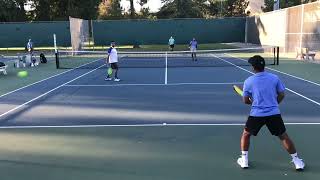 Tennis doubles highlights | Fremont Tennis Center