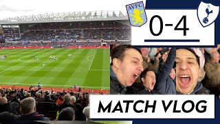Lloris & Son (손흥민) Star In Villa Battering • Aston Villa 0 Tottenham 4 [MATCH-DAY VLOG]