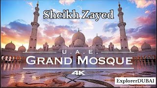 Abu Dhabi Sheikh Zayed Grand Mosque / exploring all the areas you must be there once