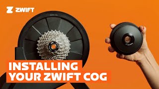 Installing Your Zwift Cog