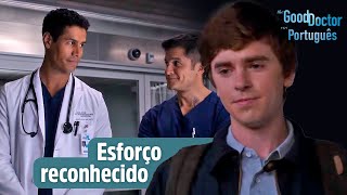 Shaun é reconhecido por seu bom trabalho | Temporada 1 | The Good Doctor em Português