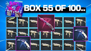 I OPENED 100X 'JUICATRON 5000' CASES (CSGORoll)