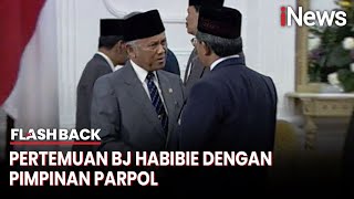 Momen Presiden BJ Habibie Terima Pimpinan Parpol di Istana Negara Tahun 1999 - Flashback