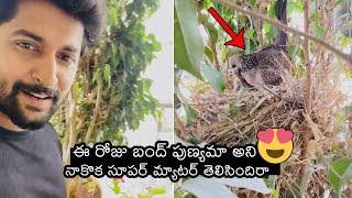 Natural Star Nani Shares Cute Video From His Home | News Buzz