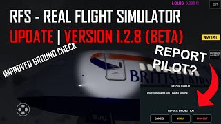 RFS Real Flight Simulator NEW Update 1.2.9  | WARN/KICK Update