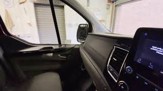 Transit Custom automatic total closure windows and mirrors folding with StarLine alarm