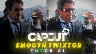 Capcut Smooth Twixtor Tutorial ✨ | Full Guide🔥🔥