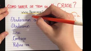 COMO SABER SE TEM OU NÃO CRASE? DICA RÁPIDA com PROFA. PAMBA