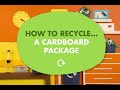 how to recycle a cardboard package