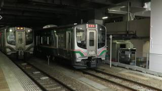 【試運転】試9***M E721系1000番台P4-9編成 本線試運転 仙台駅発車