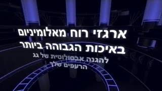 ארגזי רוח מאלומיניום  |ארגזי רוח - שיווק ייבוא והתקנה | סימנית גג לעד