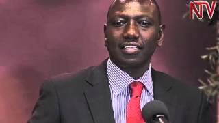 “Fa ku bikukwatako” Mbabazi agugumbudde William Ruto