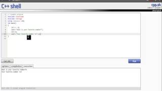 How to get input in C++ Tutorial How to use "cin"