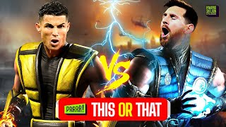 The Ronaldo Vs Messi debate + More.