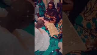 Kanuri qur anic recitation in day of marriage