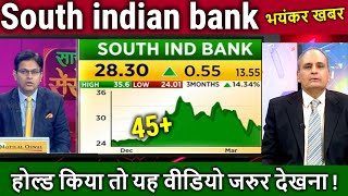 South indian bank share latest news, rights issue,south indian bank share analysis, target,