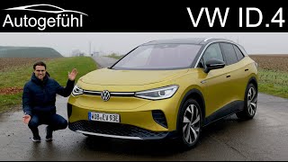 VW ID4 FULL REVIEW driving the all-new Volkswagen EV SUV (US: ID.4 Pro)