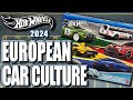 You Won't Believe the 2024 Hot Wheels European Car Culture 6-Pack!!