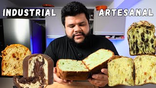 Panetone de Mercado vs Panetone Artesanal