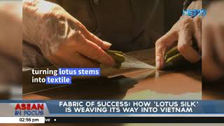 Fabric of success: How 'lotus silk' is weaving its way into Vietnam