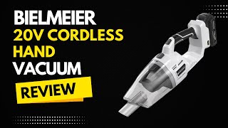 Bielmeier 20V Cordless Hand Vacuum Review