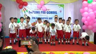 Sapling Pre-School 9th Foundation Day - Hokey Pokey Dance