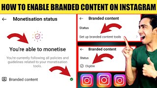 How To Enable Branded Content On Instagram | Instagram Branded Content Eligible Kaise Kare