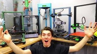 MASSIVE 3D Printer Comparison - Best 3D Printer 2018