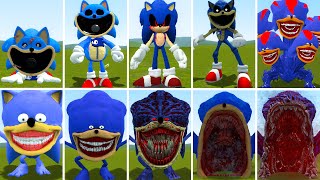 EVOLUTION OF ALL NEW SONIC SMILING CRITTERS POPPY PLAYTIME CHAPTER 3 In Garry's Mod!