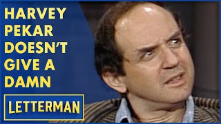 Harvey Pekar Isn't A Showbiz Phony | Letterman