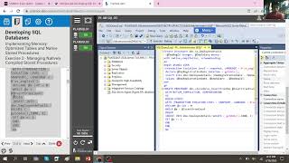 IMPLEMENTING MEMORY OPTIMIZED TABLES AND NATIVE STORED PROCEDURES
