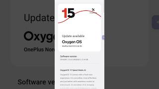 OnePlus Nord ce3 lite 5G Oxygen OS 15 update