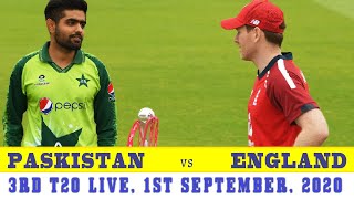 England vs Pakistan 3rd  T20 Highlights, 1st September 2020