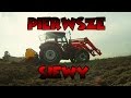 Pierwszy siew żyta. Ursus 5314 i MF 255!