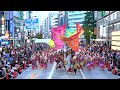 【4k】倭奏｜虹音 kuon （第25回 東京よさこい 前夜祭 アゼリア通り会場）