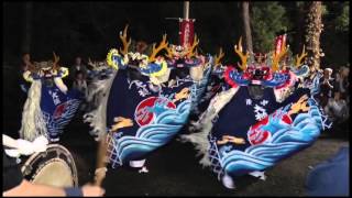 上亰鹿子踊（大槌稲荷神社宵宮２０１５）