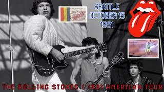 The Rolling Stones - Seattle (15th October,1981)