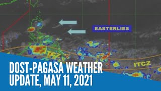 DOST Pagasa weather update, May 11, 2021